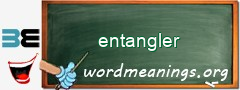 WordMeaning blackboard for entangler